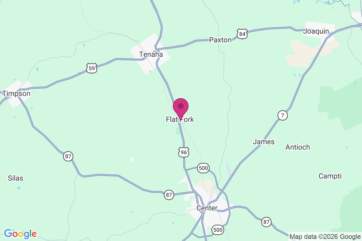 Flat Fork map
