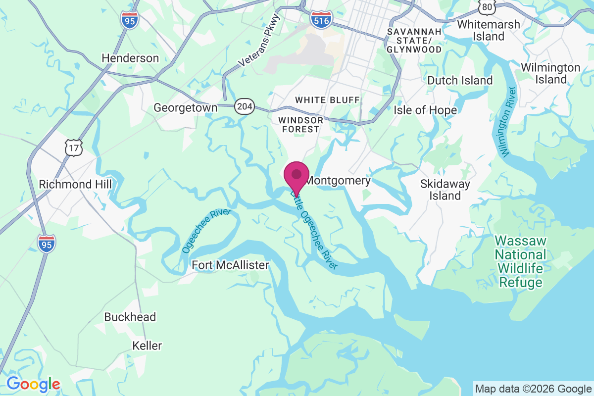 Coffee Bluff map