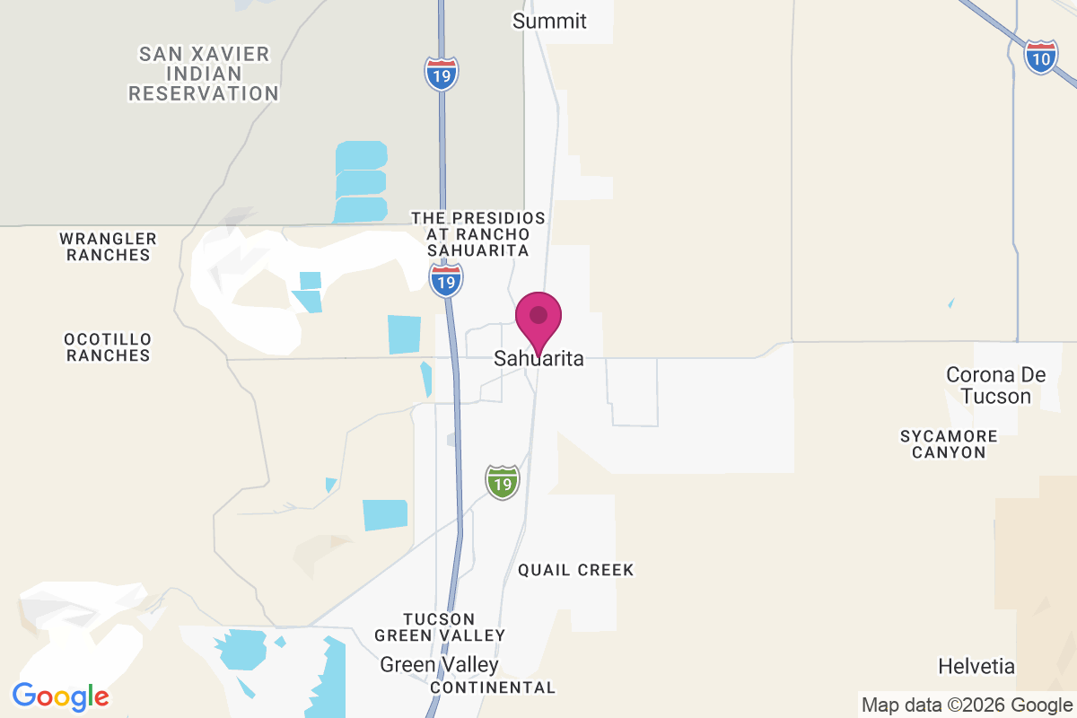 Sahuarita map
