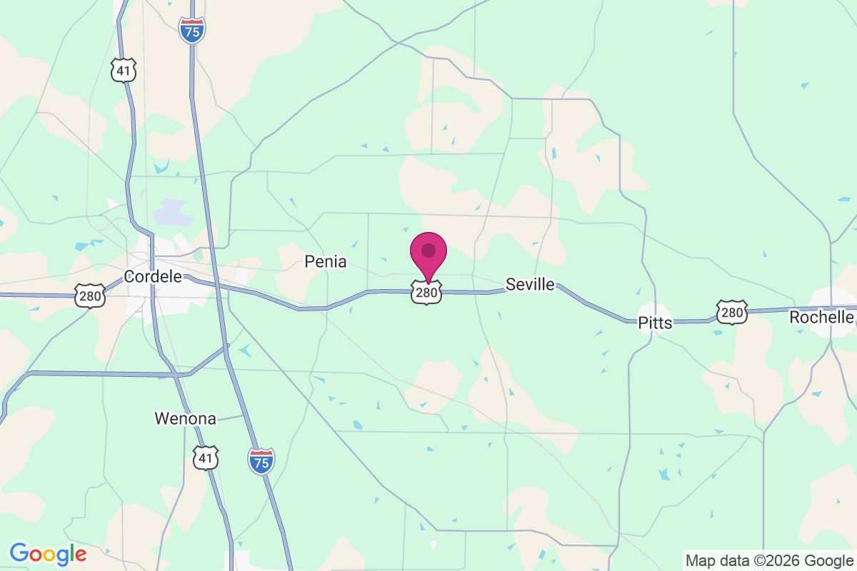 Listonia map