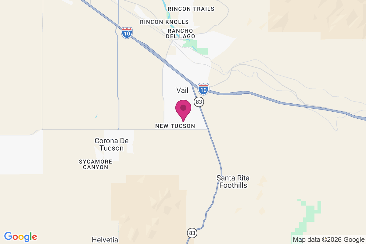 New Tucson map