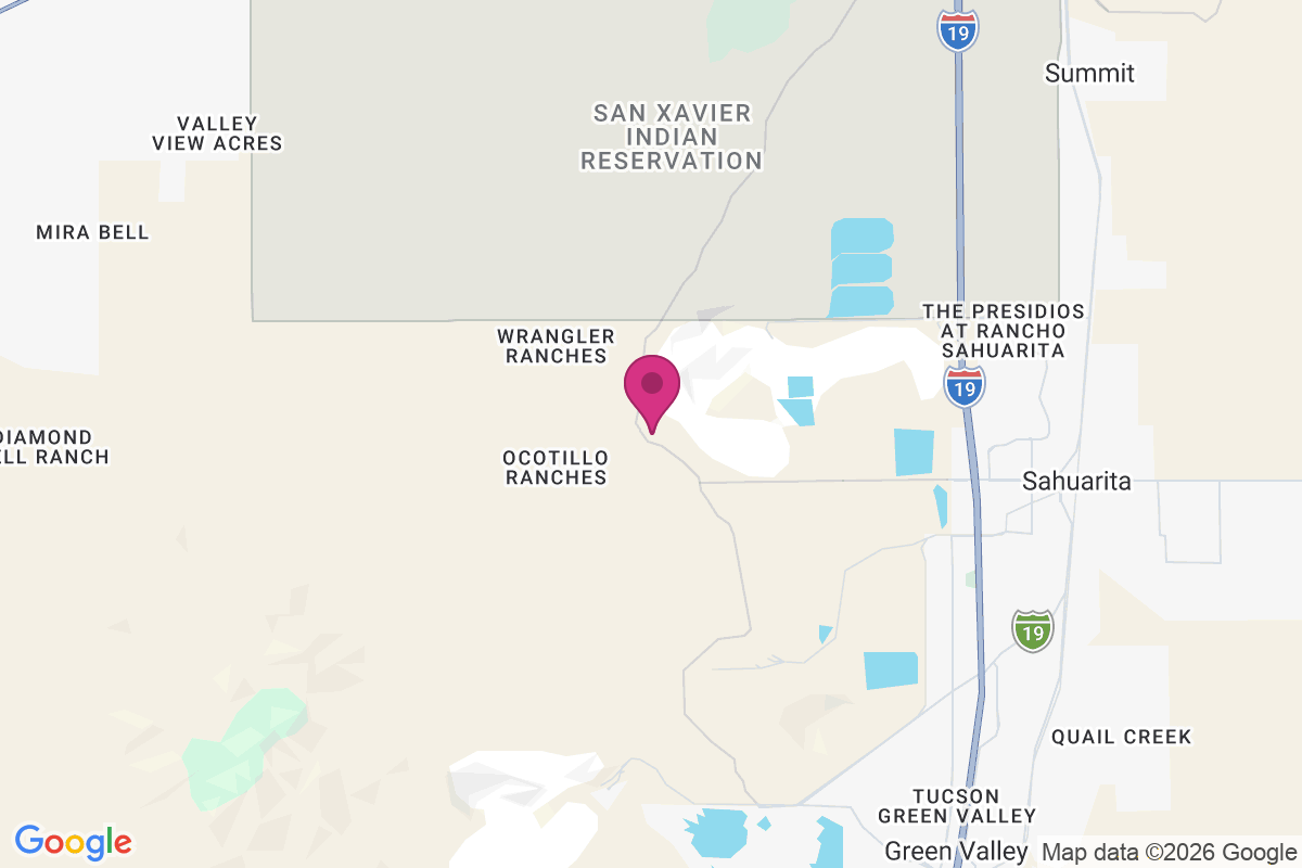 San Xavier map