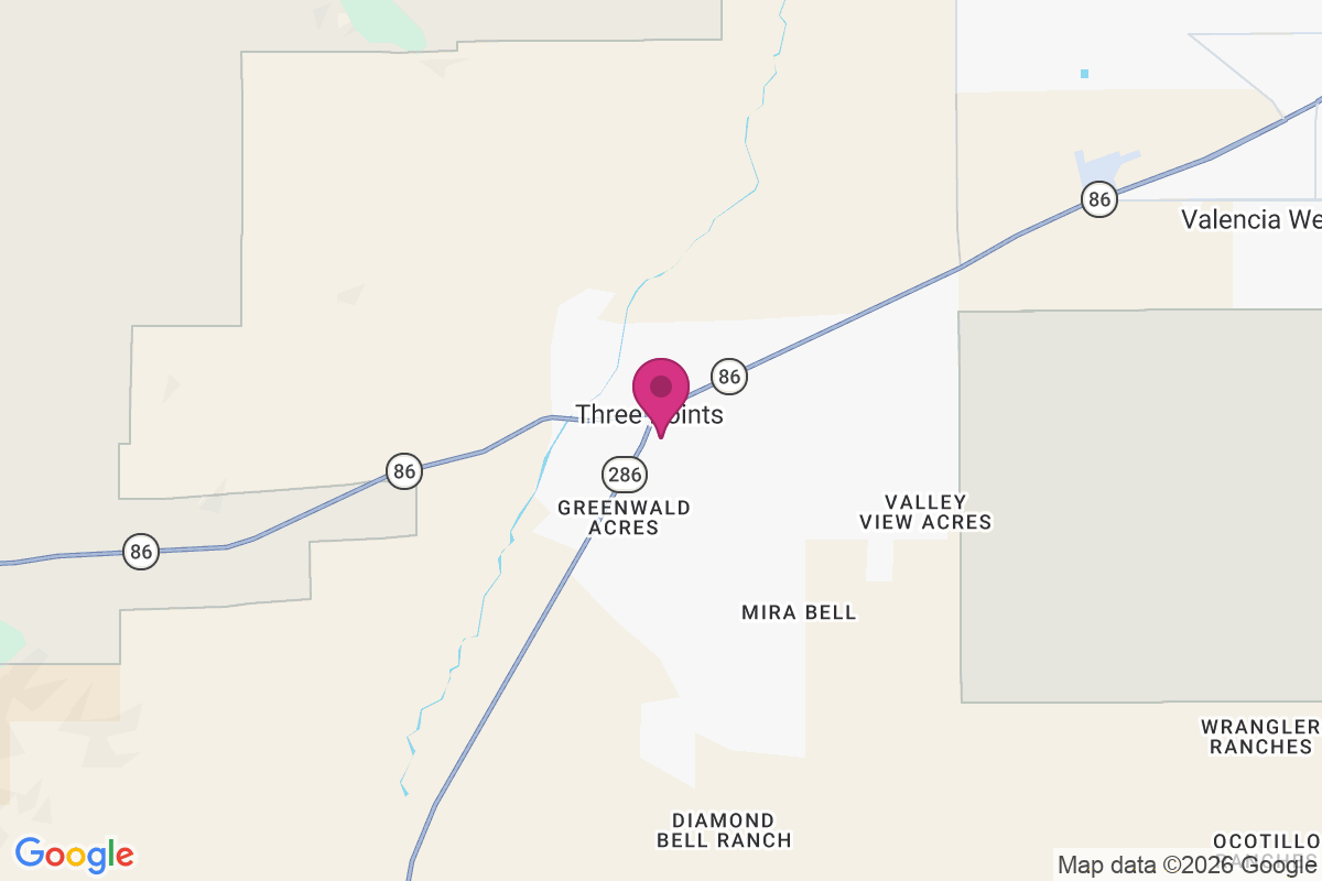 Robles Junction map