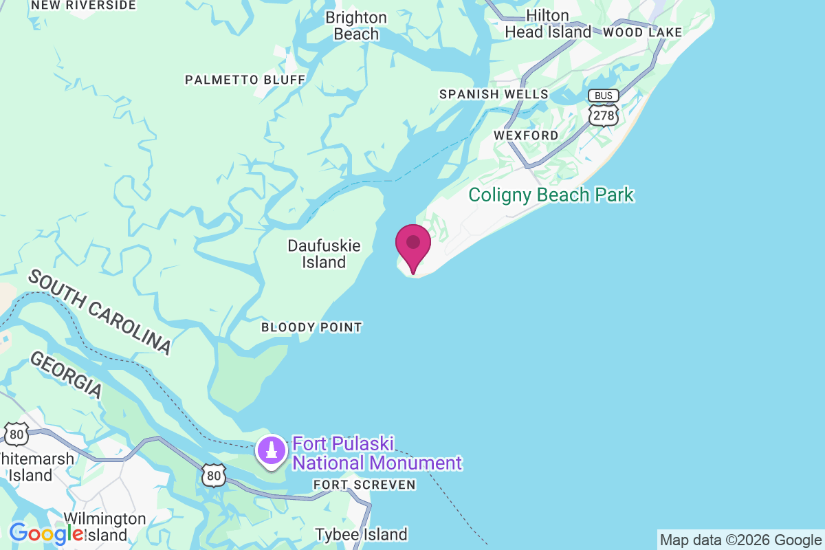 South Beach Villas map