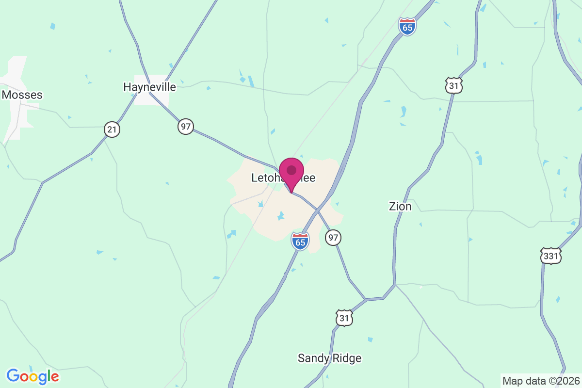 Letohatchee map