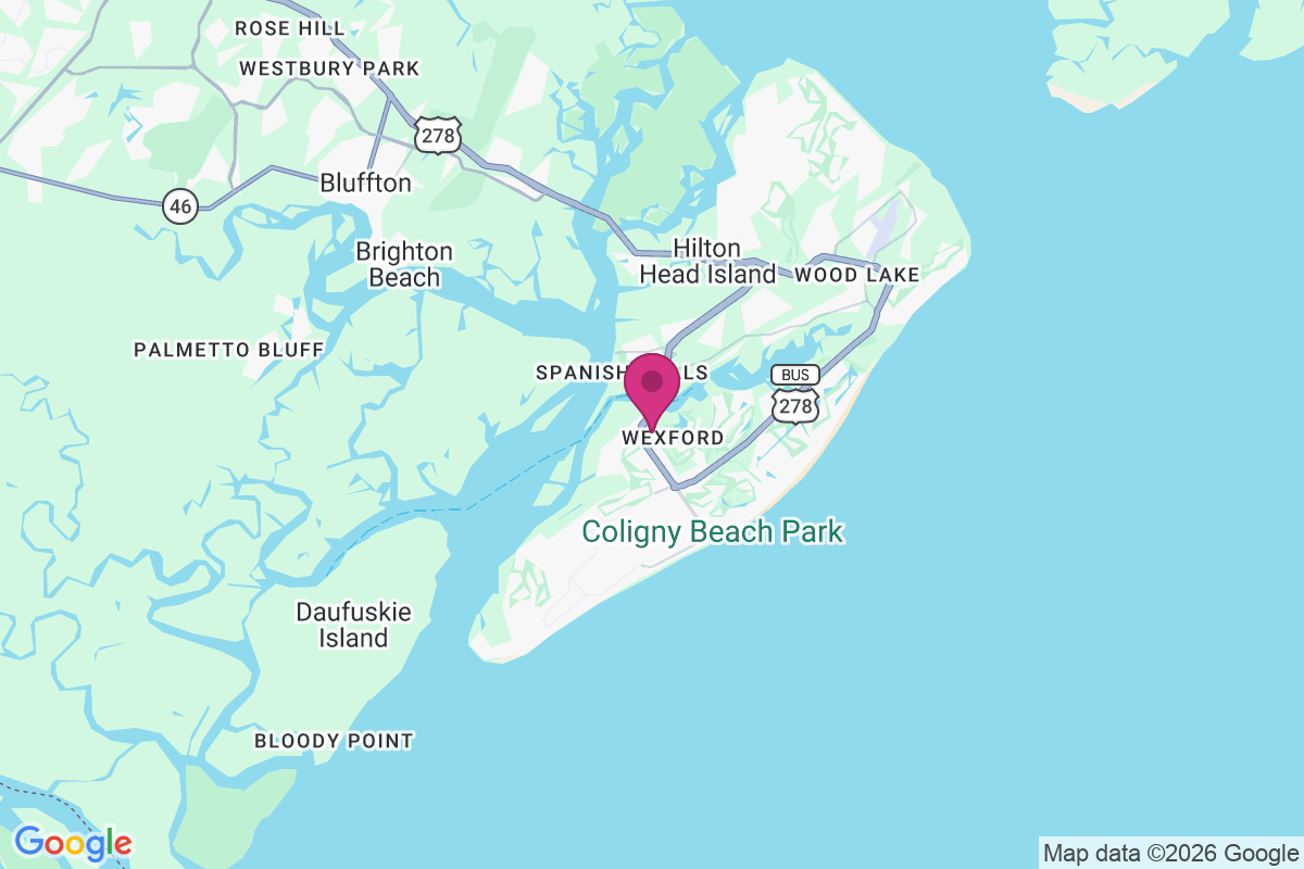 Bay Pines map