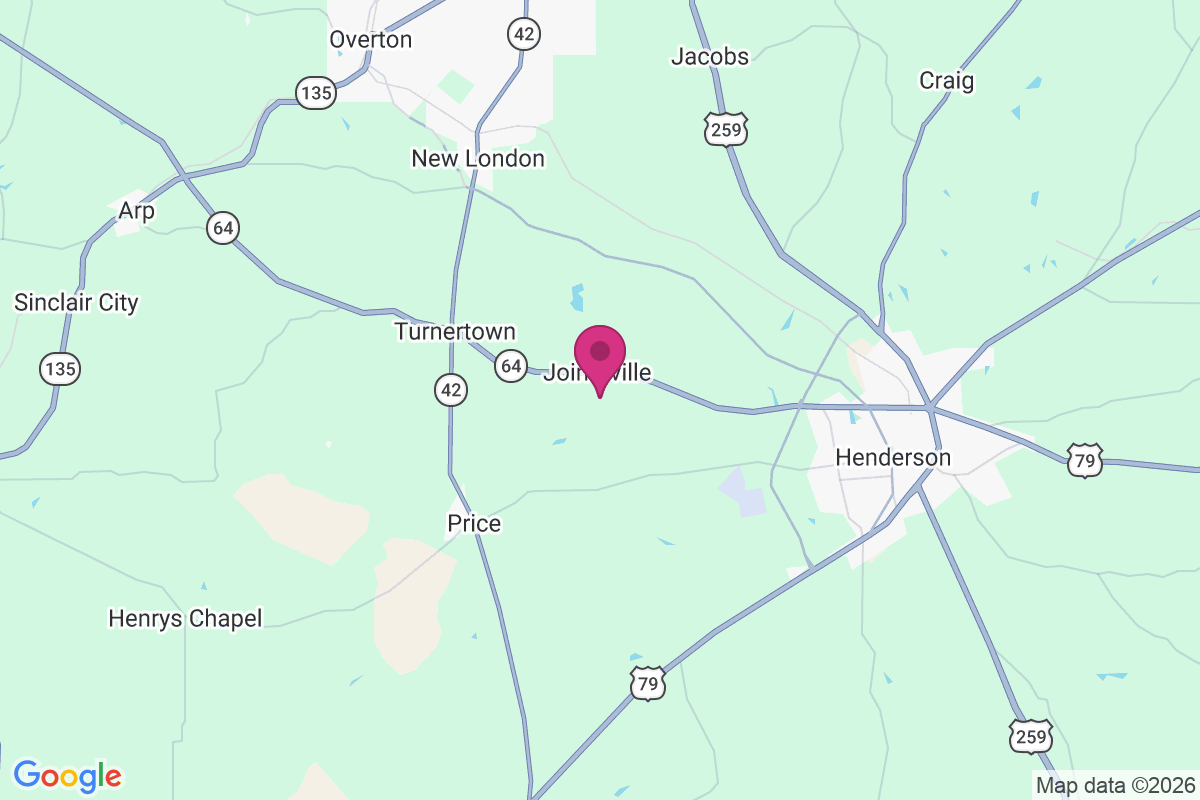 Joinerville map