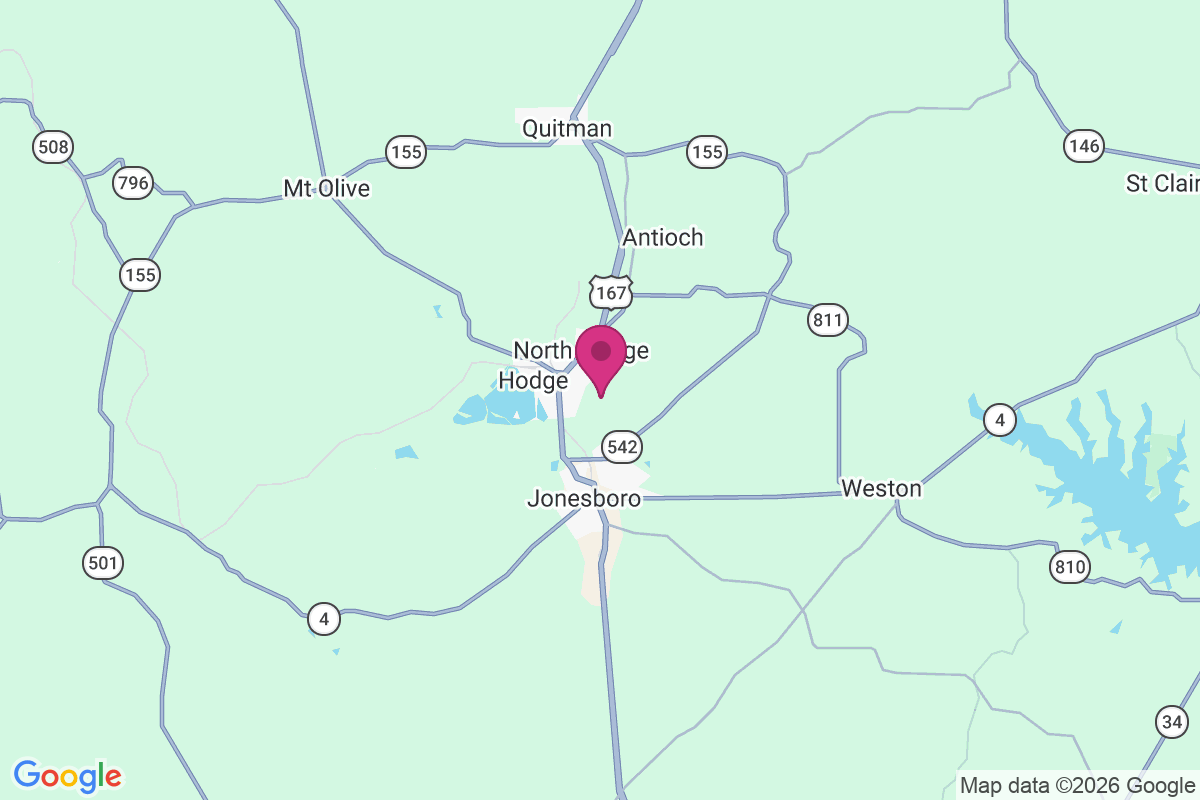 East Hodge map