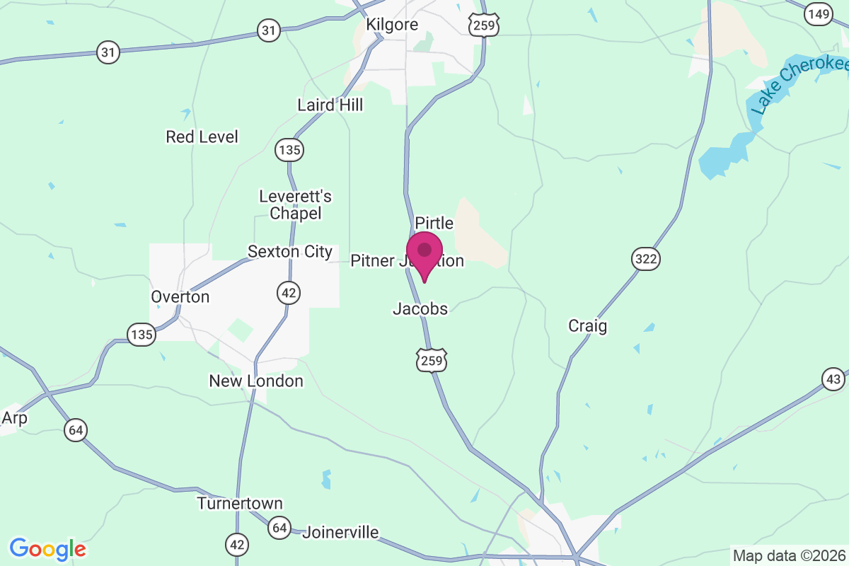 Pitner Junction map