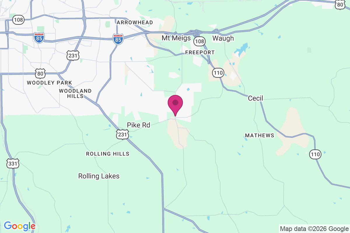 Pike Road map