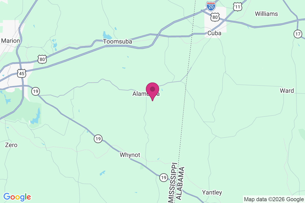 Alamucha map