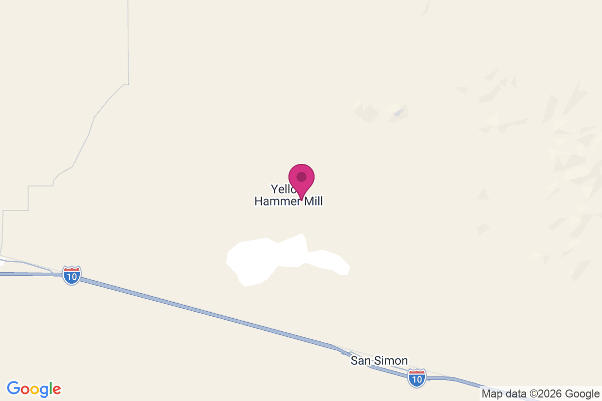 Yellow Hammer Mill map