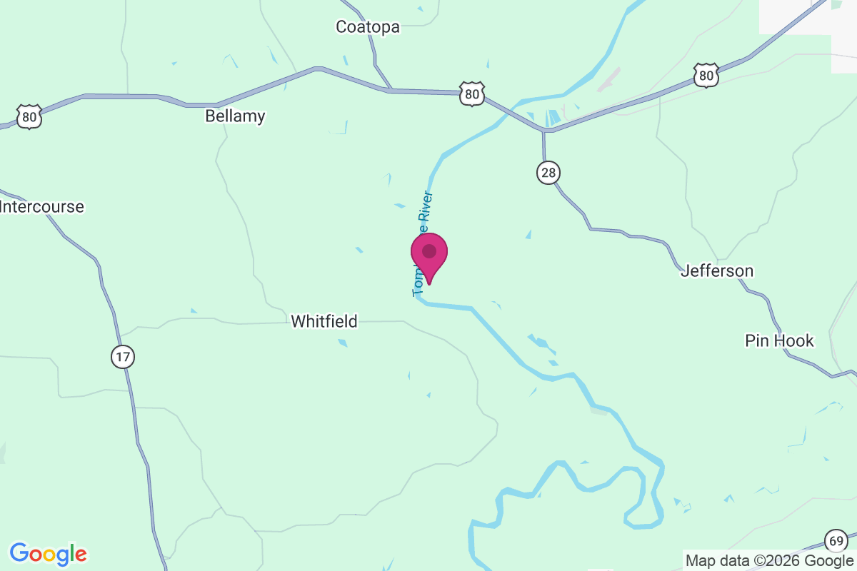 Deans Landing map