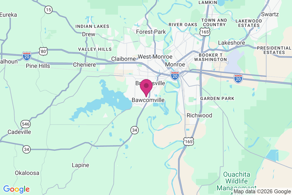 Bawcomville map