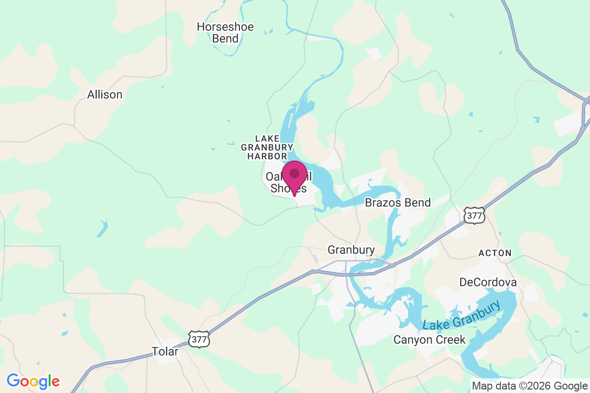 Oak Trail Shores map
