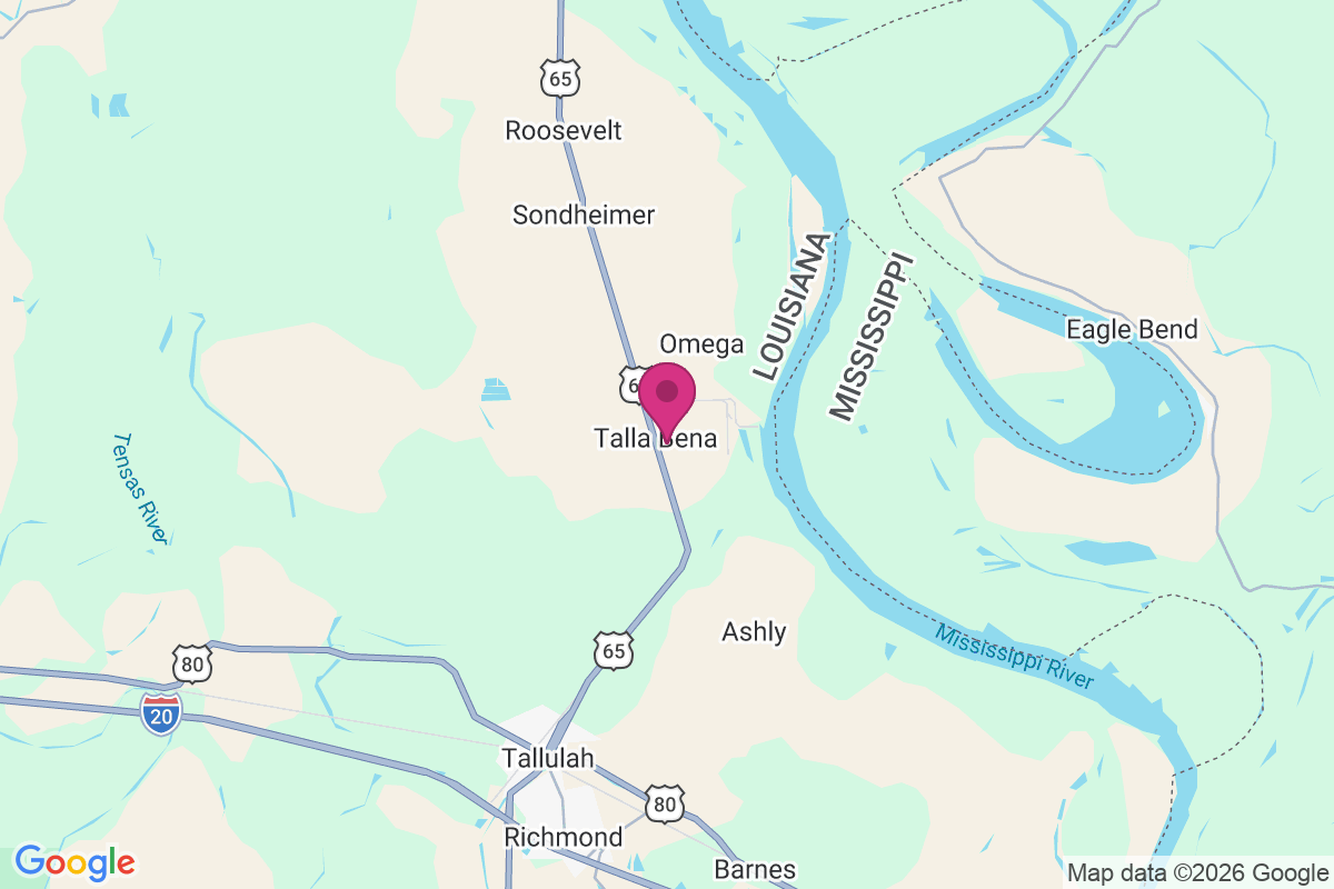Talla Bena map
