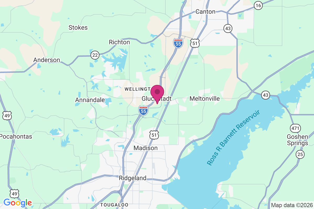Gluckstadt map