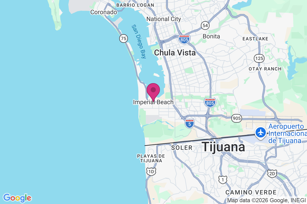 Imperial Beach map