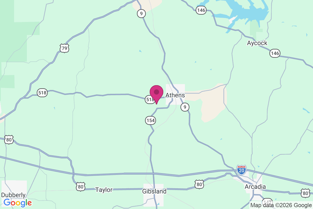 Old Athens map