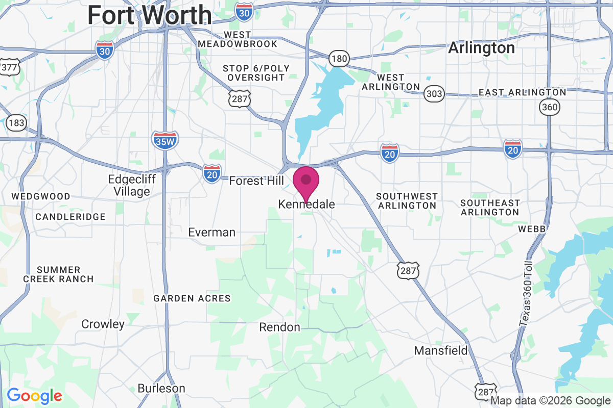 Kennedale map