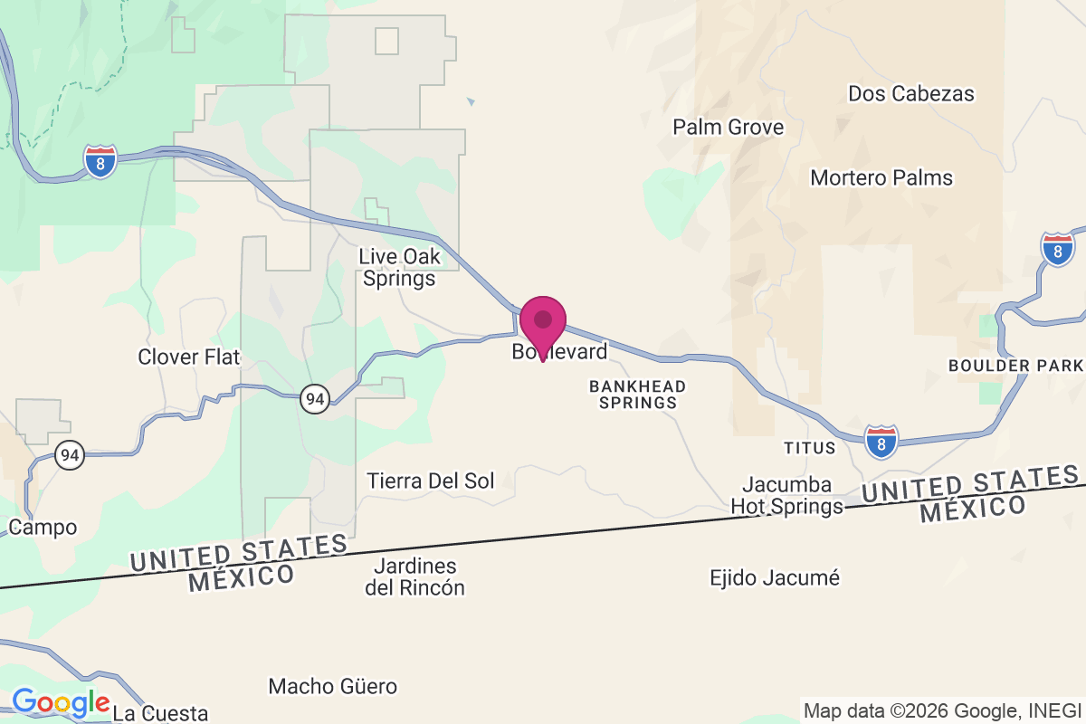 Calexico Lodge map
