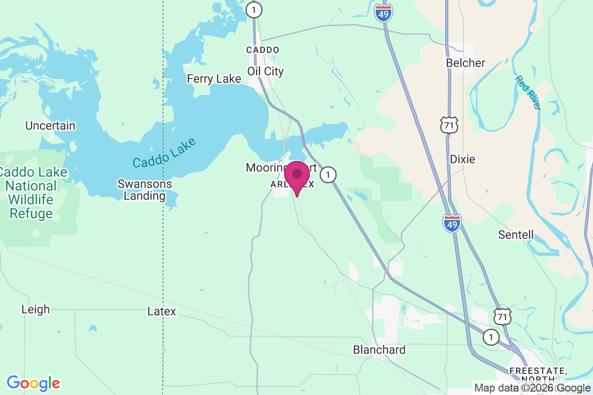 Arlatex map