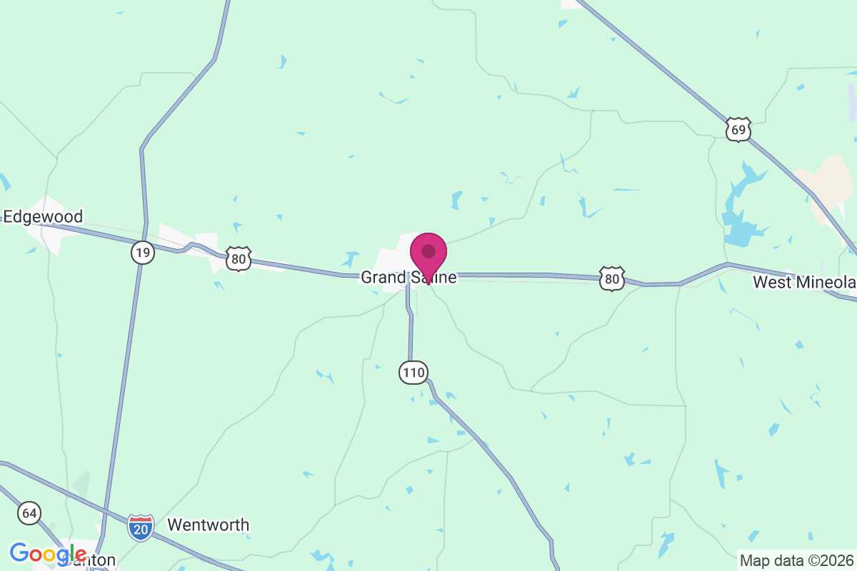 Grand Saline map