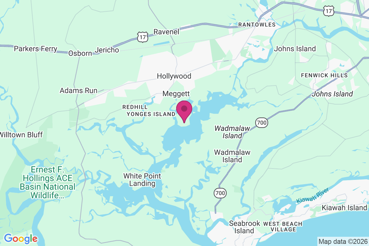 Yonges Island map