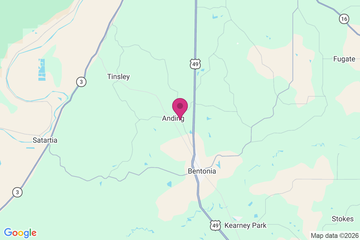 Anding map