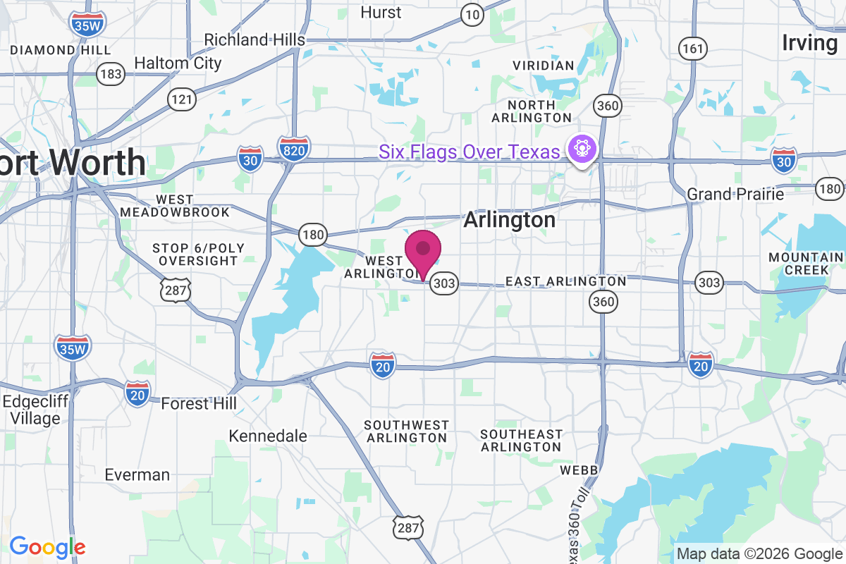 Pantego map