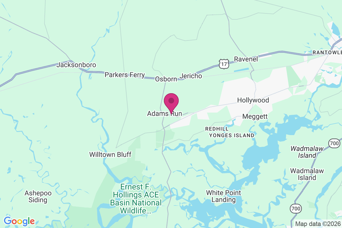 Adams Run map