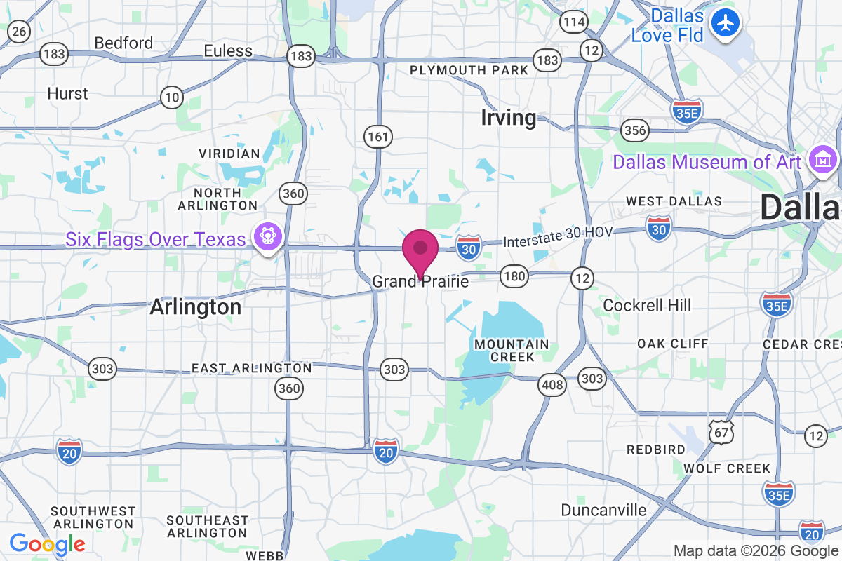 Grand Prairie map
