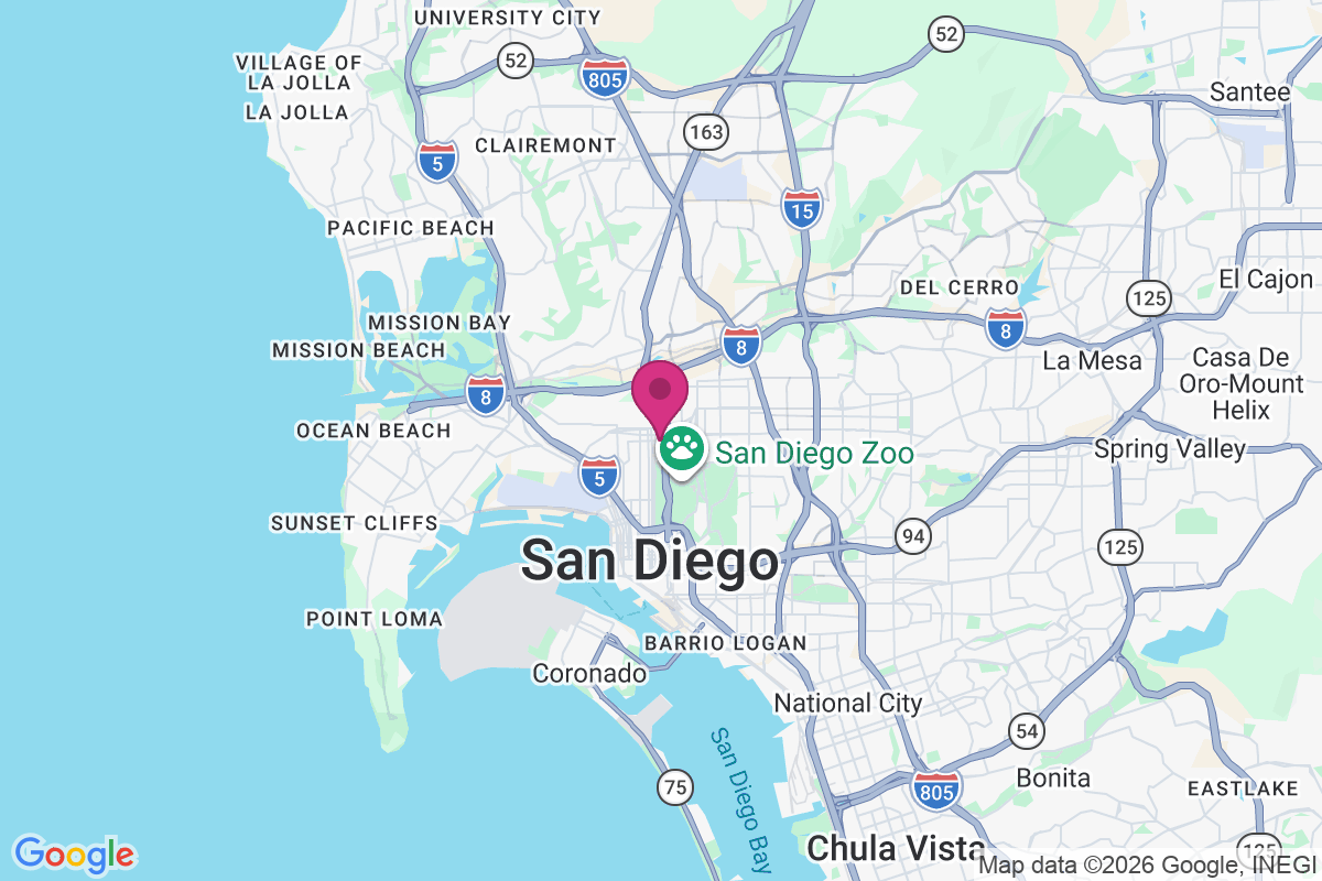 Cardiff By The Sea map