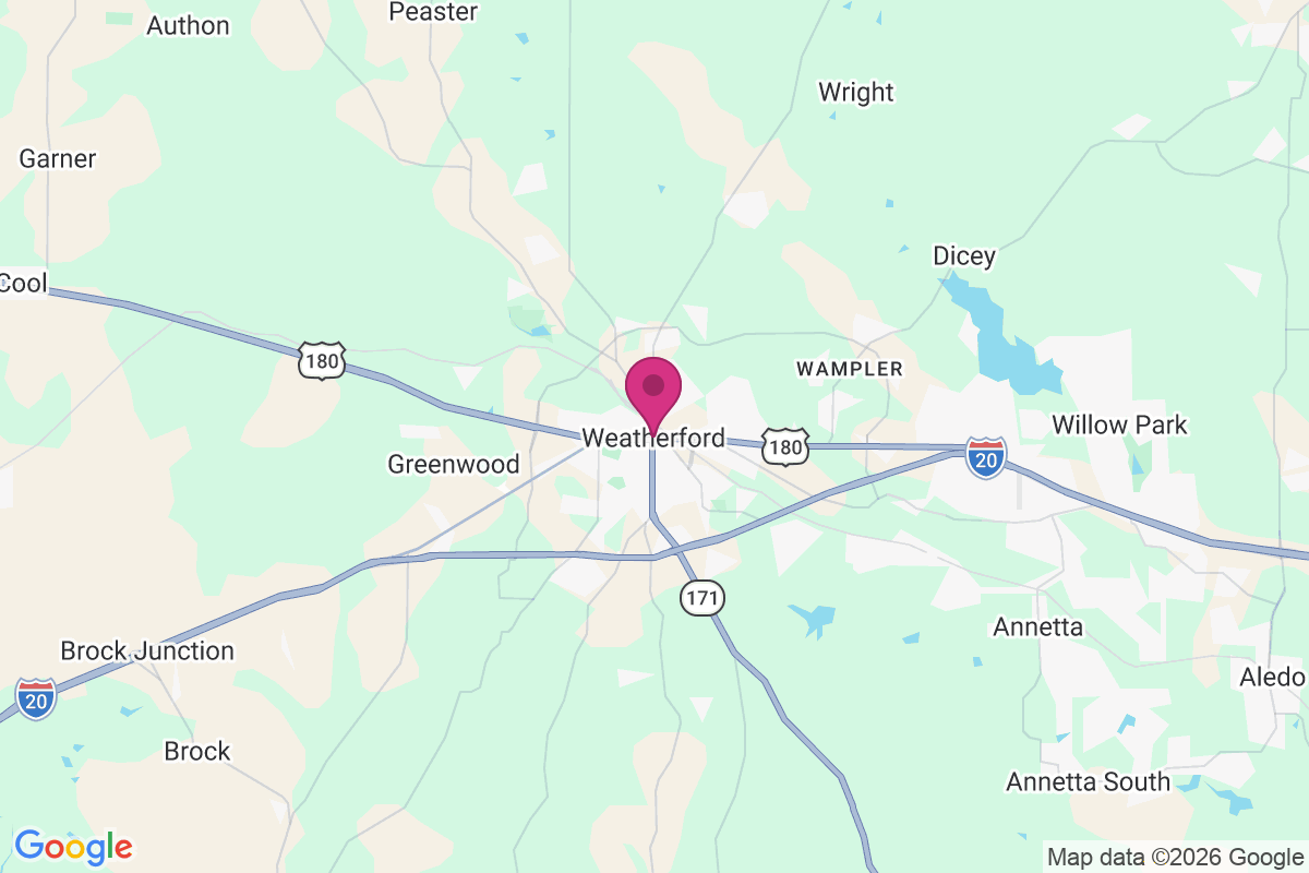 Weatherford map