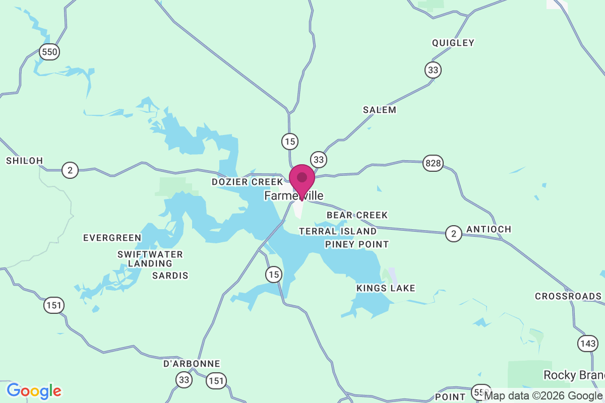Farmerville map