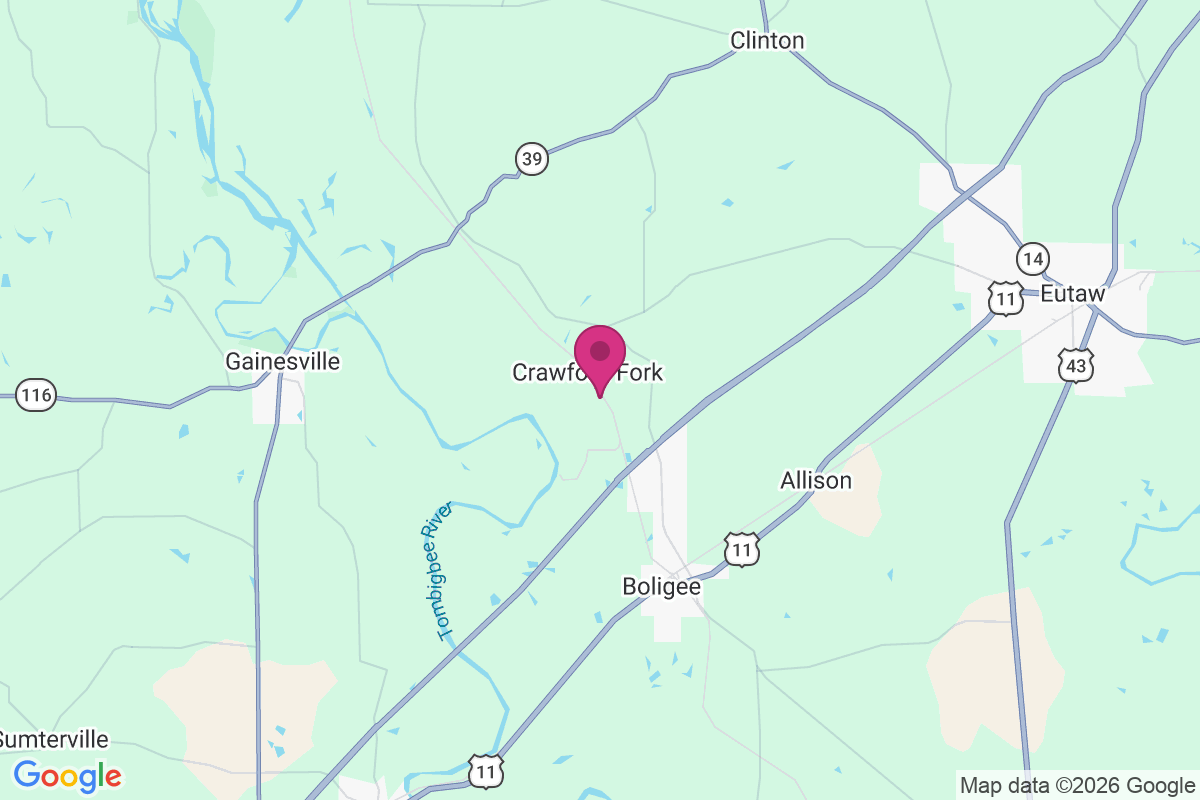 Crawford Fork map