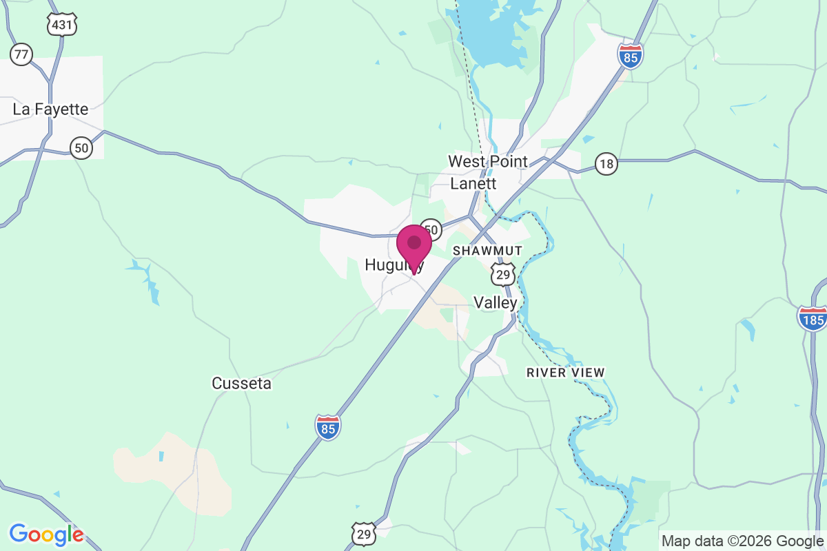 Huguley map