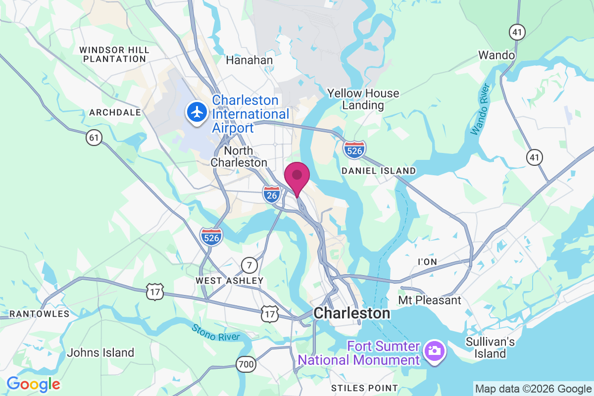 Charleston Heights map