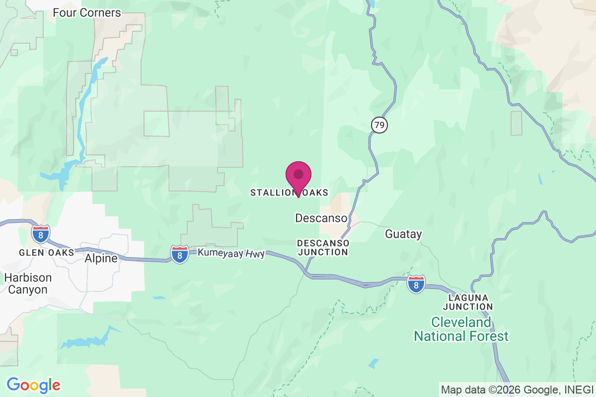 Stallion Oaks map