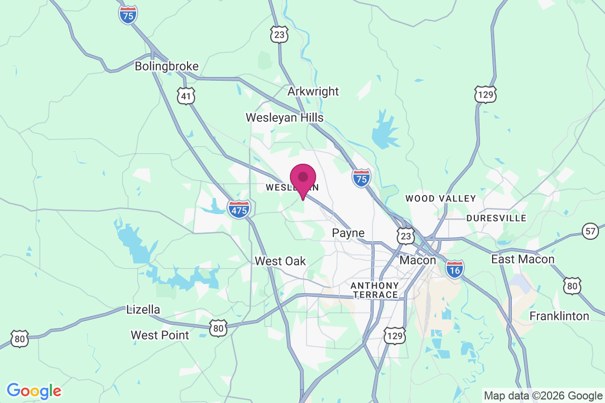 Wesleyan map