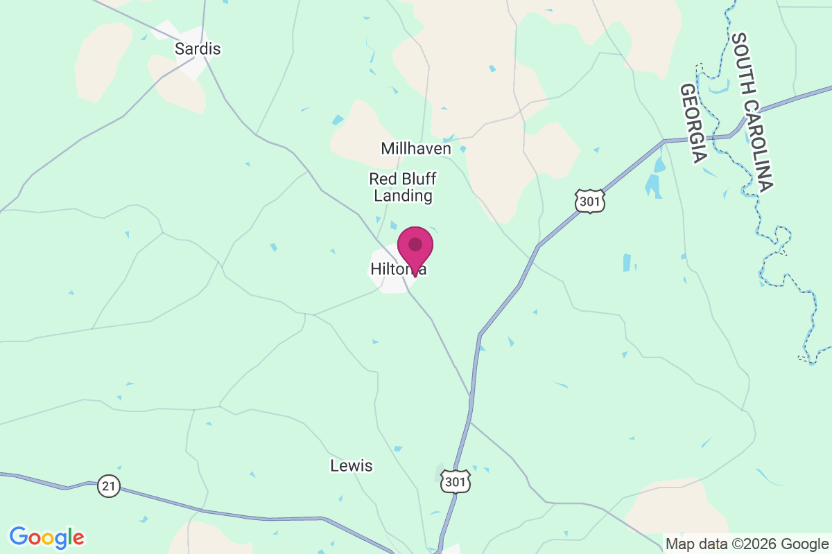 Hiltonia map
