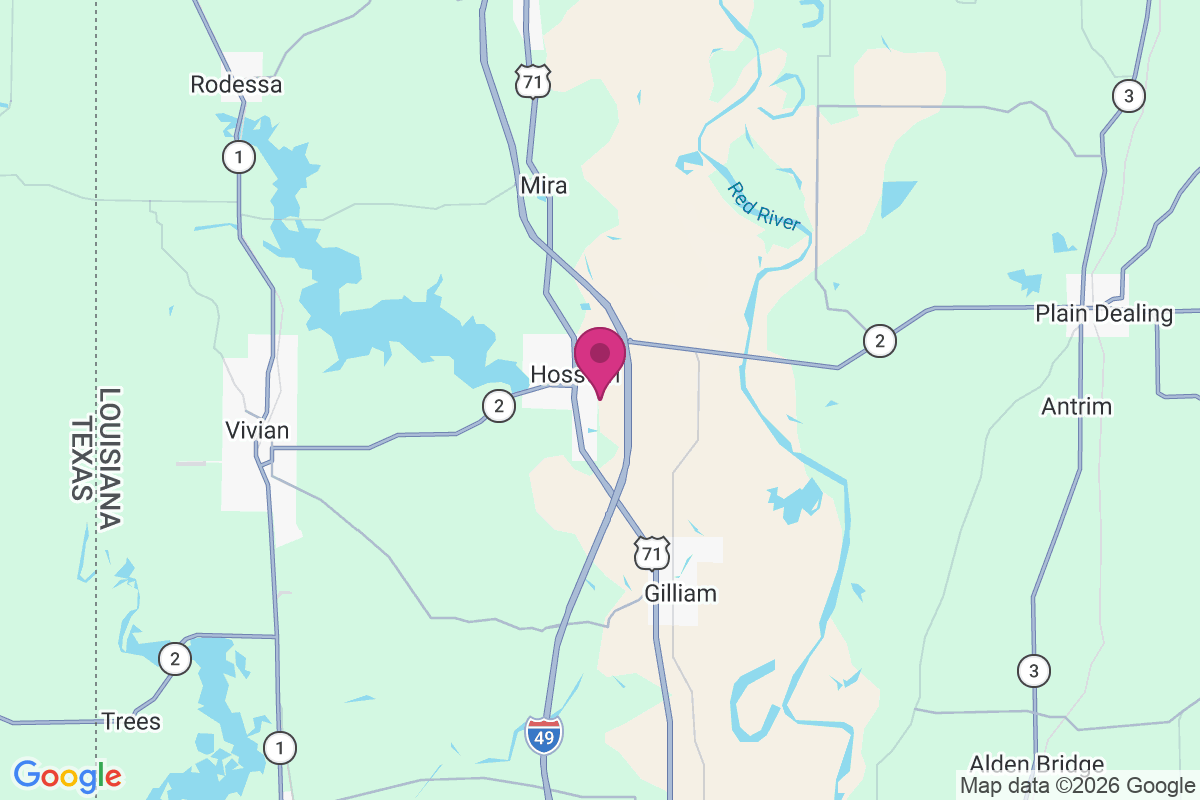 Hosston map