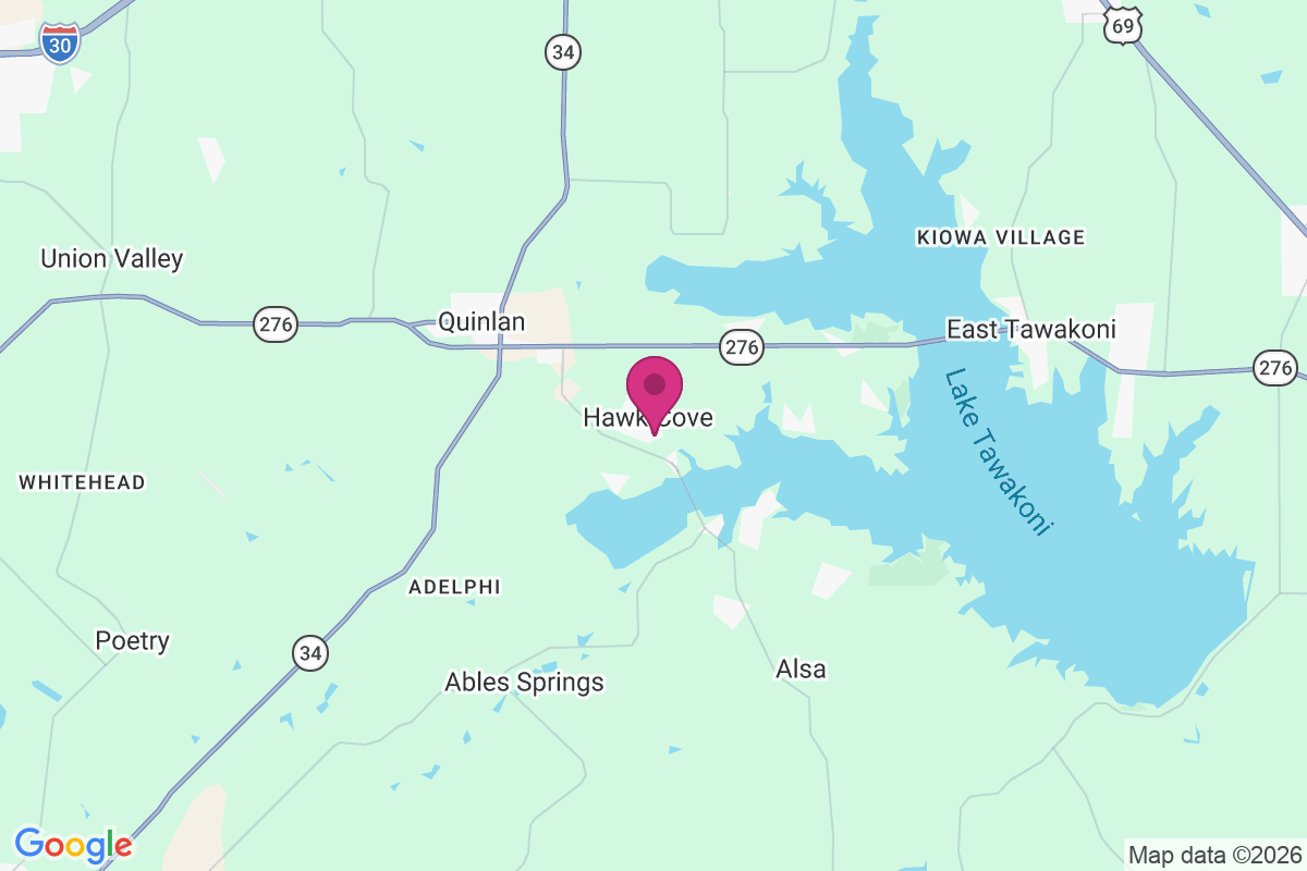 Hawk Cove map