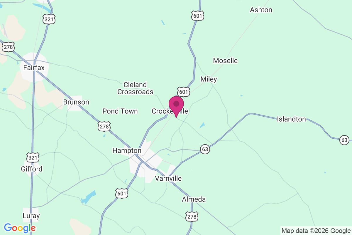 Crocketville map
