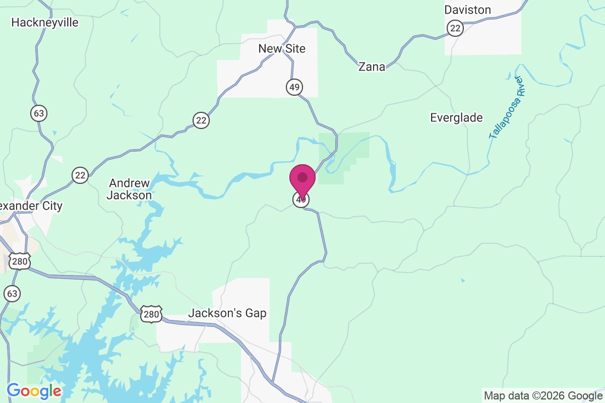 Tohopeka map