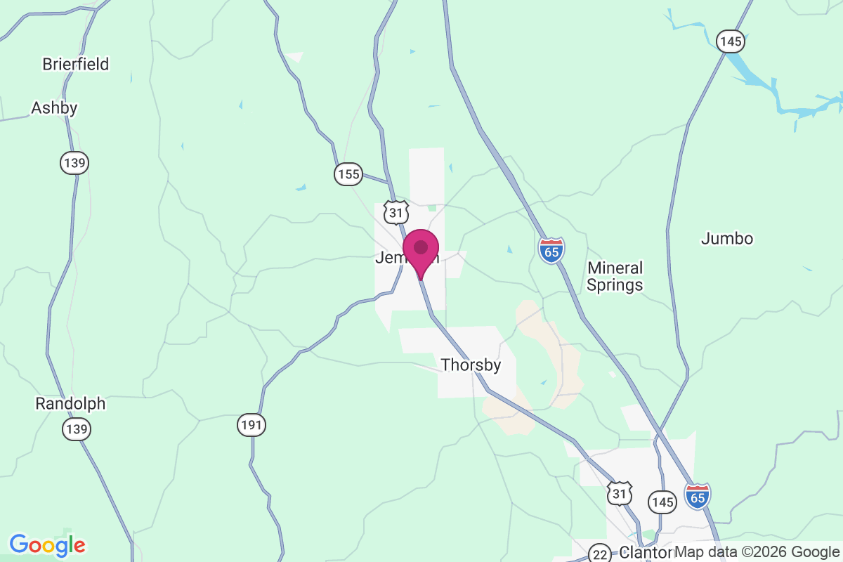 Jemison map