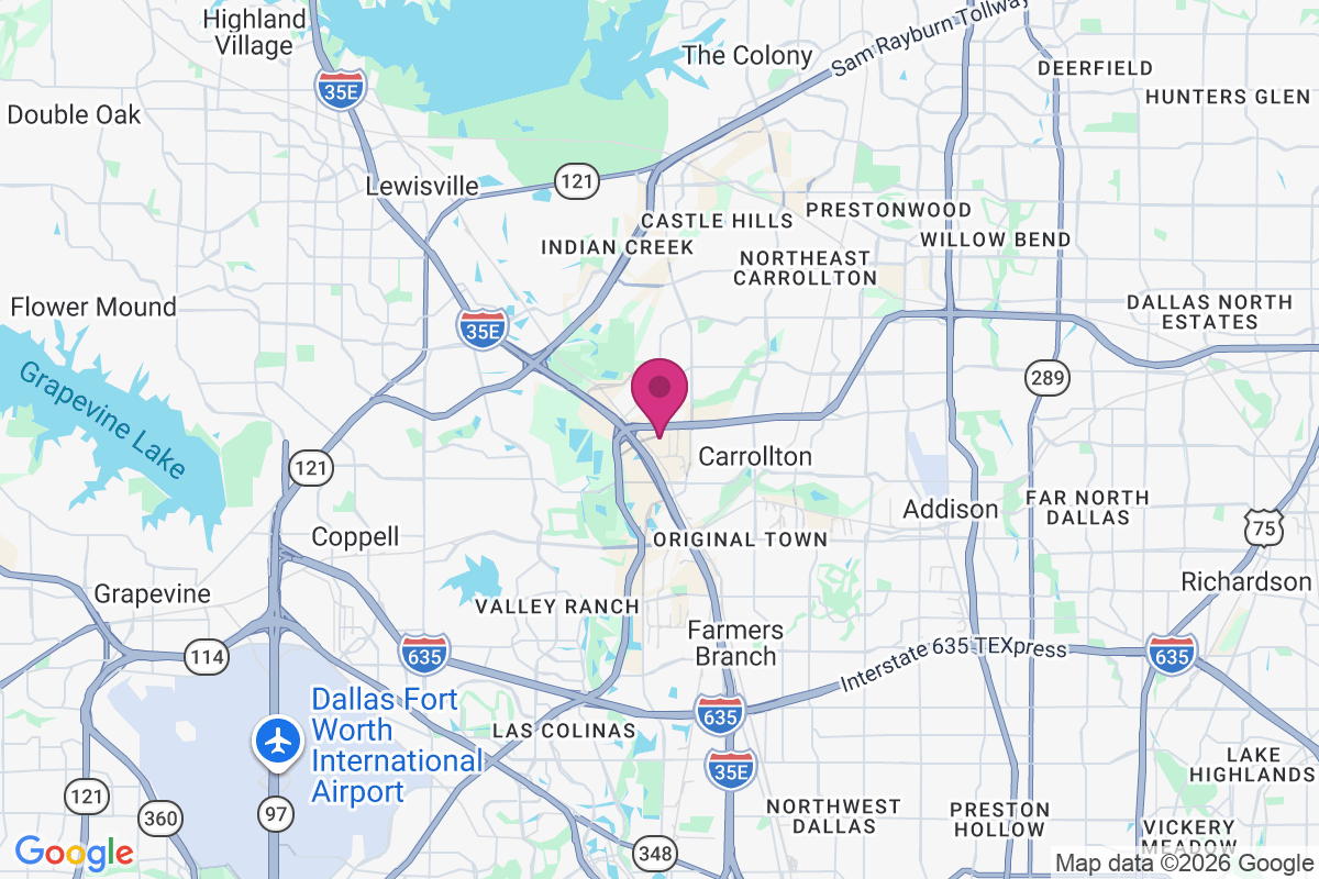 Trinity Mills map