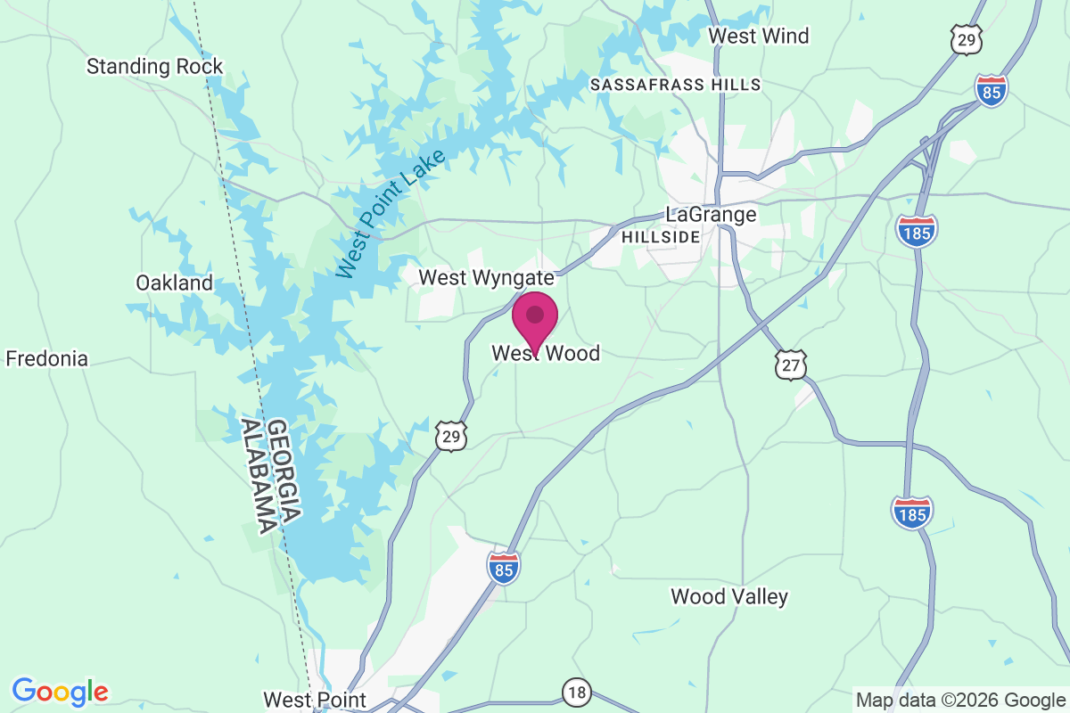 Raby Woods map