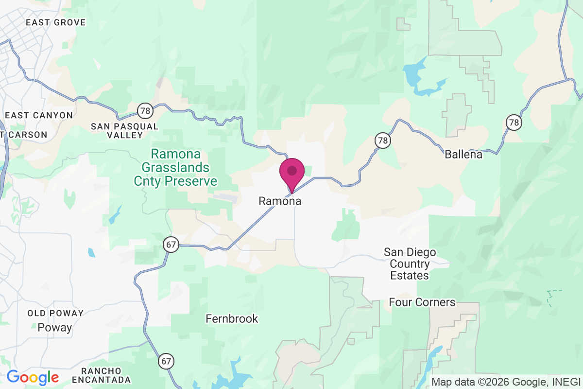 Ramona map