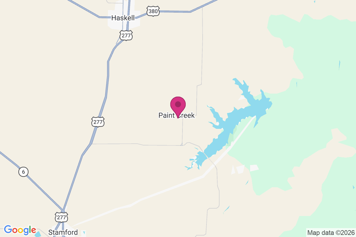 Paint Creek map
